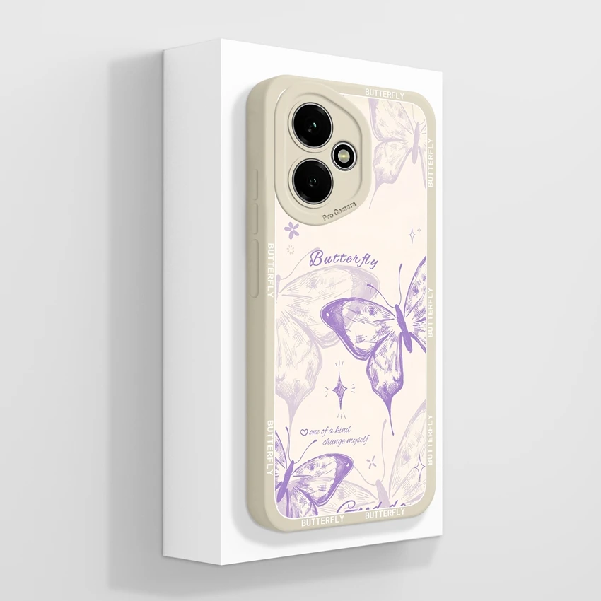 For Honor 400 / 400 Pro / 400 Lite / 400 Smart Case Silicone Cover Cute Girls Pattern Anti Slip Phone Casing For Honor400 Bumper