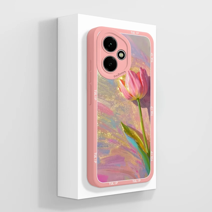 For Honor 400 / 400 Pro / 400 Lite / 400 Smart Case Silicone Cover Cute Girls Pattern Anti Slip Phone Casing For Honor400 Bumper