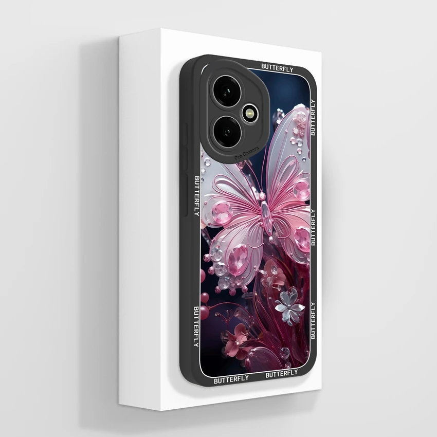 For Honor 400 / 400 Pro / 400 Lite / 400 Smart Case Silicone Cover Cute Girls Pattern Anti Slip Phone Casing For Honor400 Bumper