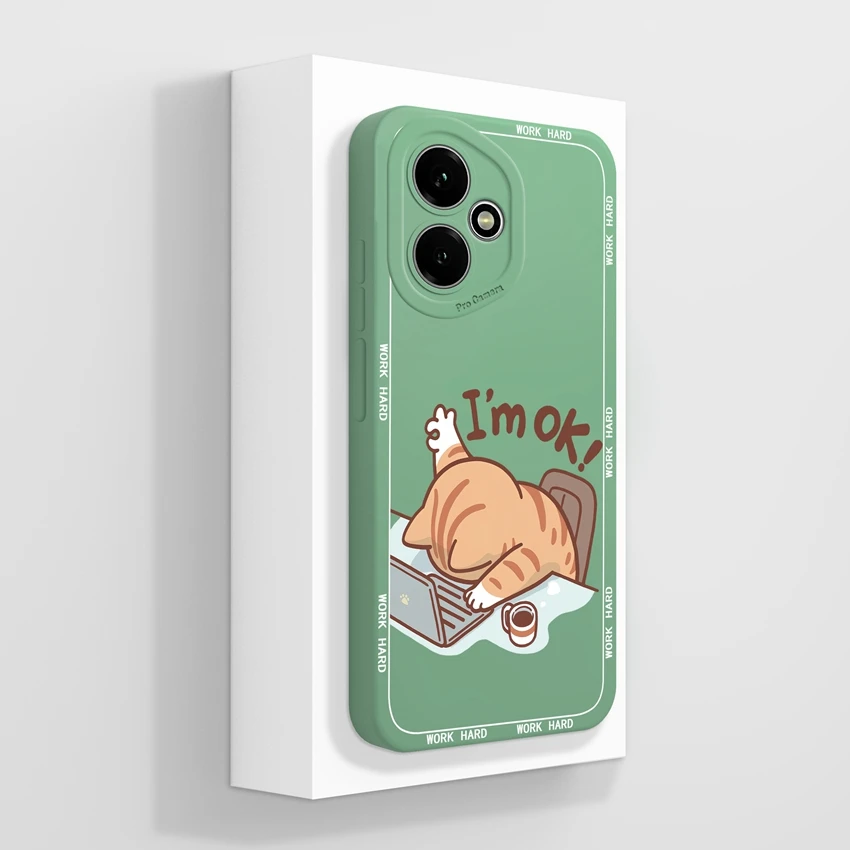 For Honor 400 / 400 Pro / 400 Lite / 400 Smart Case Silicone Cover Cute Girls Pattern Anti Slip Phone Casing For Honor400 Bumper