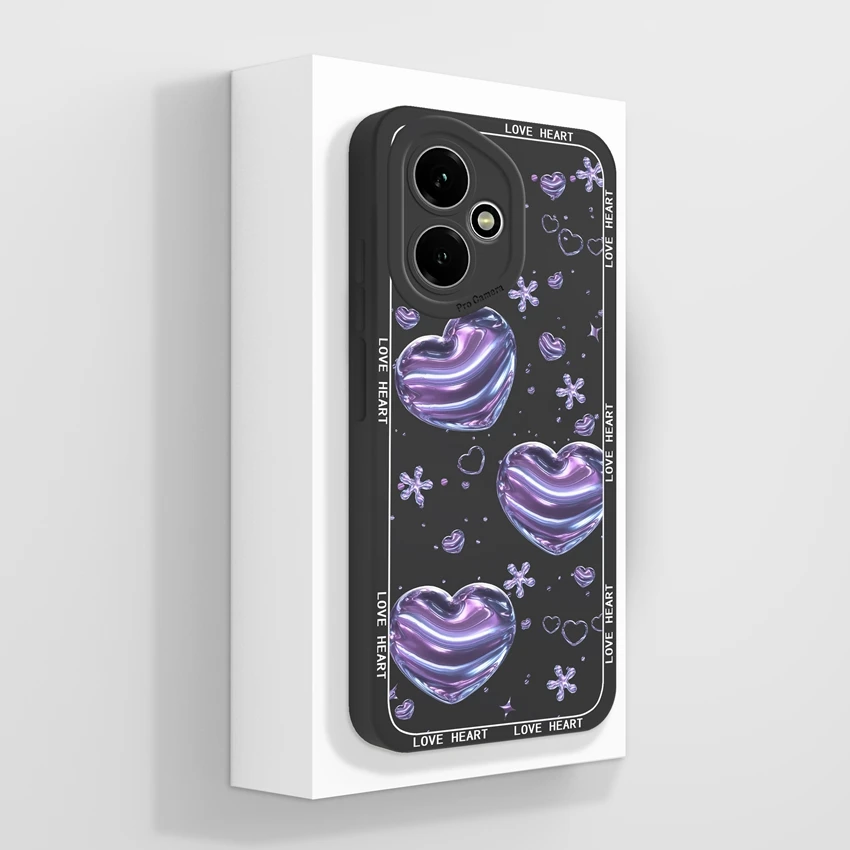 For Honor 400 / 400 Pro / 400 Lite / 400 Smart Case Silicone Cover Cute Girls Pattern Anti Slip Phone Casing For Honor400 Bumper