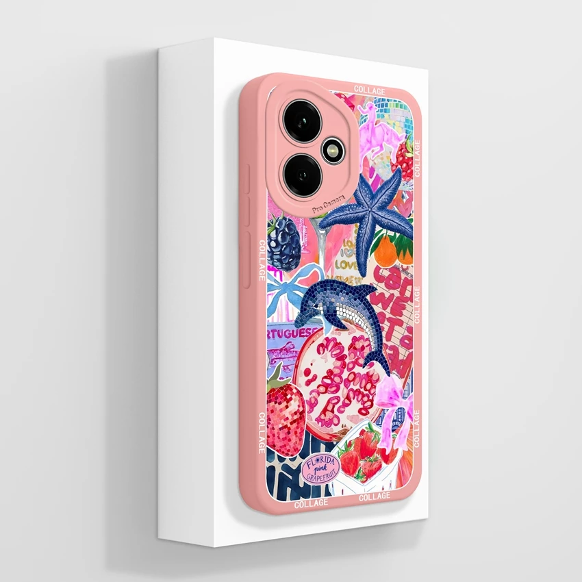 For Honor 400 / 400 Pro / 400 Lite / 400 Smart Case Silicone Cover Cute Girls Pattern Anti Slip Phone Casing For Honor400 Bumper