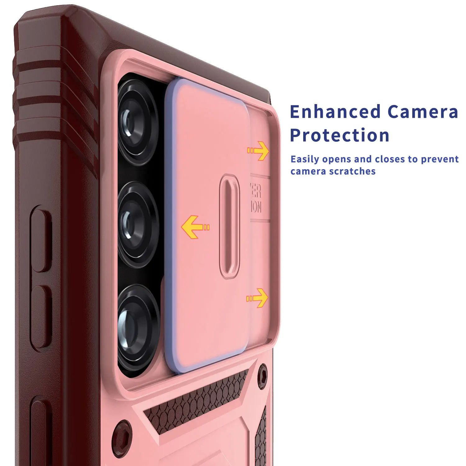 For Samsung Galaxy S23/S23+/S23 Ultra/S23 FE 5G Phone Case Hybrid Ring Kickstand Card Slot Camera Protection Hard Cover