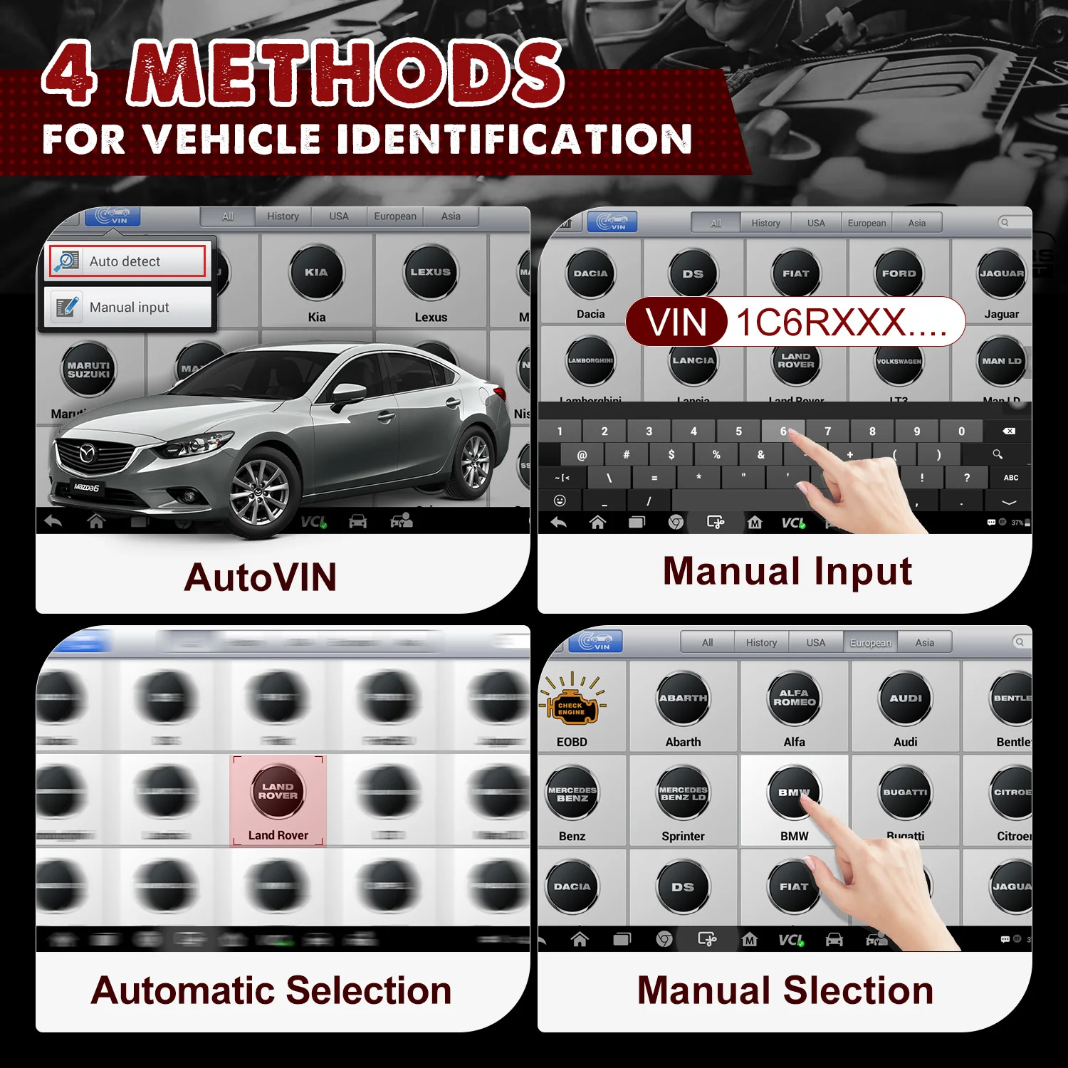 Autel MaxiCOM MK808BT PRO OBD2 Scanner Automotivo Car Diagnostic Scan Tool OBD 2 Code Reader Key Coding Active Test PK MK808S | V2.0 Bidirectional Diagnostic Tool 3000+ Active Test 28+ Reset Functions Injector Coding All Systems Scan FCA SGW OS 11