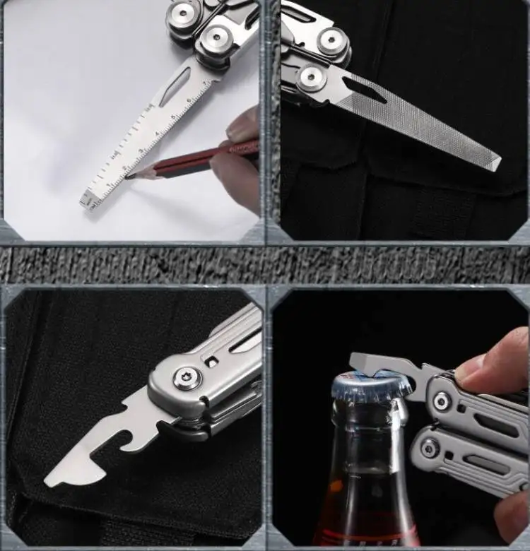 Daicamping DL10 Emergency Plier Folding Knife Multitool Tactical Clamp Combination Survival Gear Clip Multifunctional Multi Tool