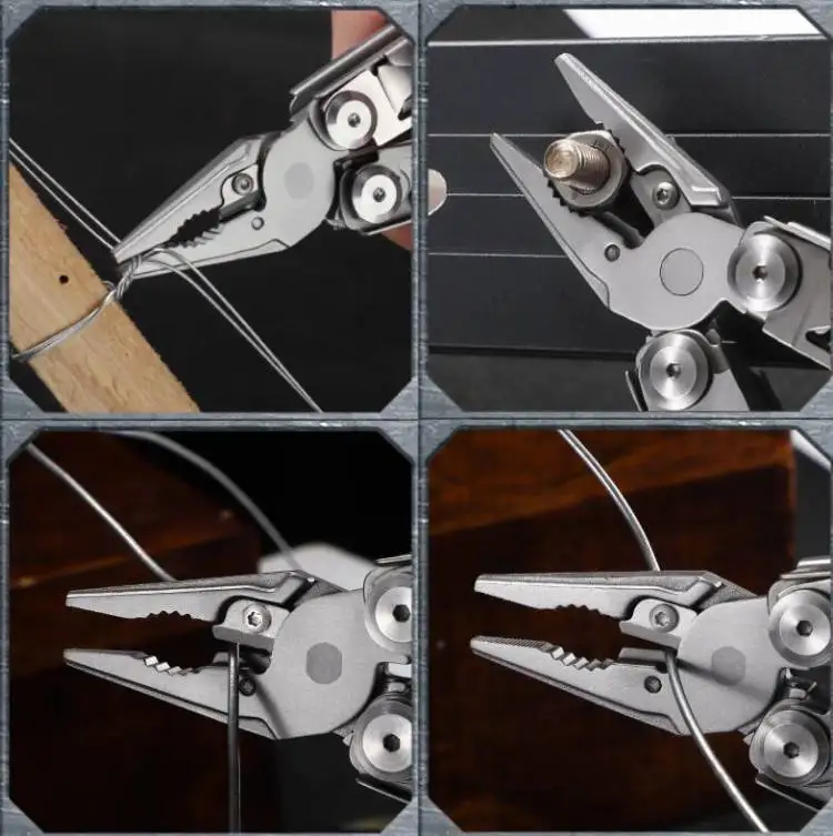 Daicamping DL10 Emergency Plier Folding Knife Multitool Tactical Clamp Combination Survival Gear Clip Multifunctional Multi Tool