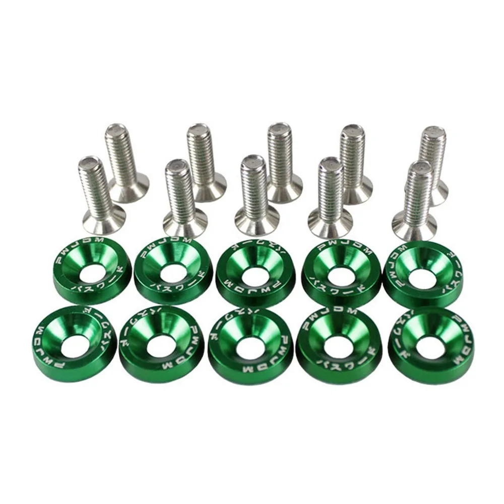 6MM Moto Screws For Honda Suzuki Yamaha Motorbike Nut Bolts License Plate Bracket Installation Fixing Motorcycle Car Screws