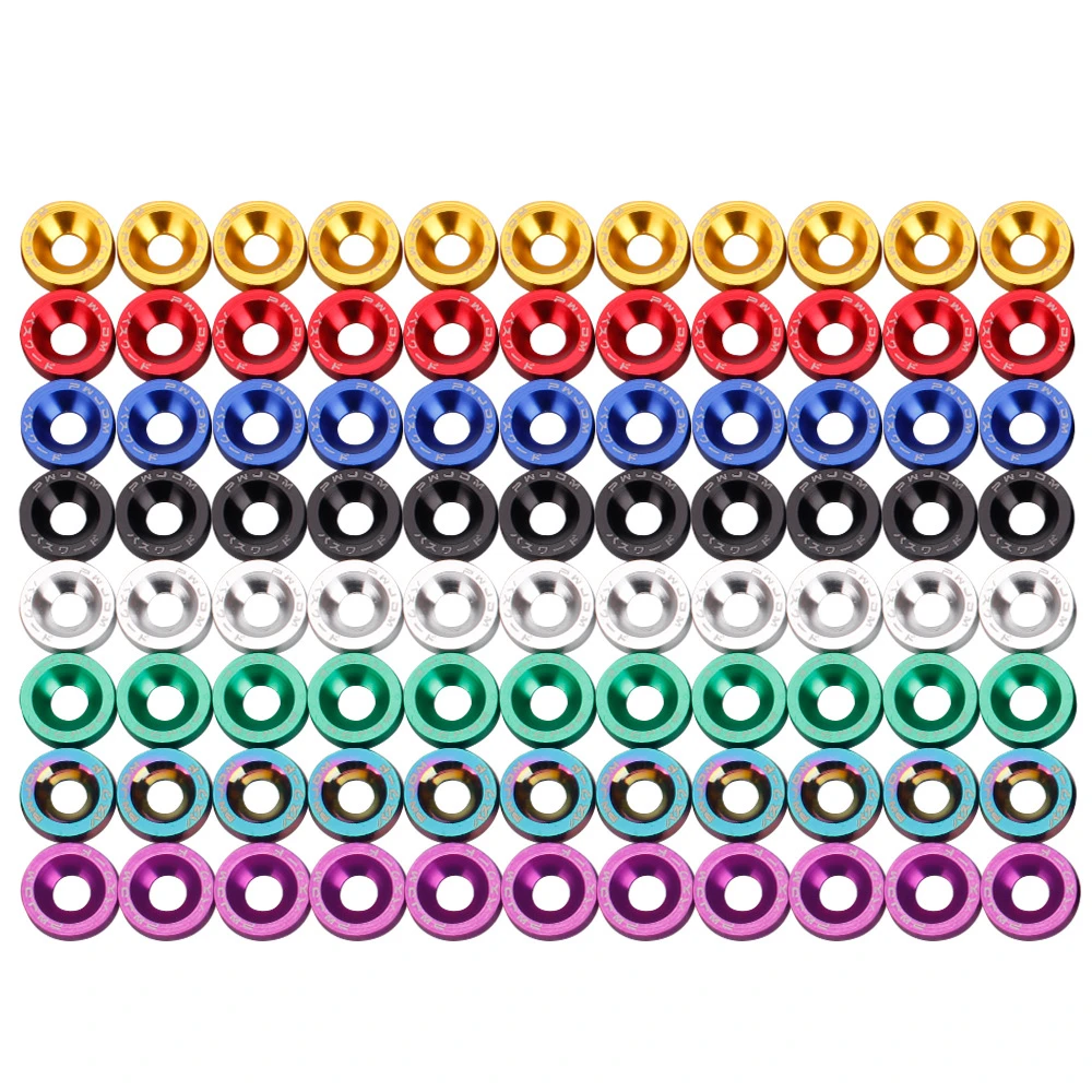 6MM Moto Screws For Honda Suzuki Yamaha Motorbike Nut Bolts License Plate Bracket Installation Fixing Motorcycle Car Screws