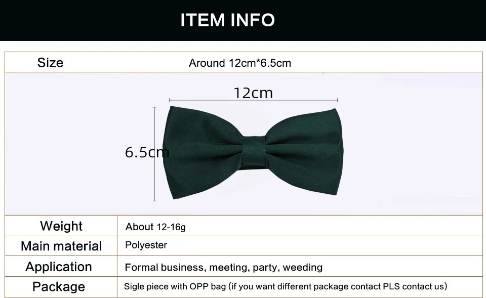 HUISUI 2024 New 43 Color Suit Bow Tie Wedding Gift Solid Party Classic Butterfly Cravat Wholesale Polyester Material Bowtie