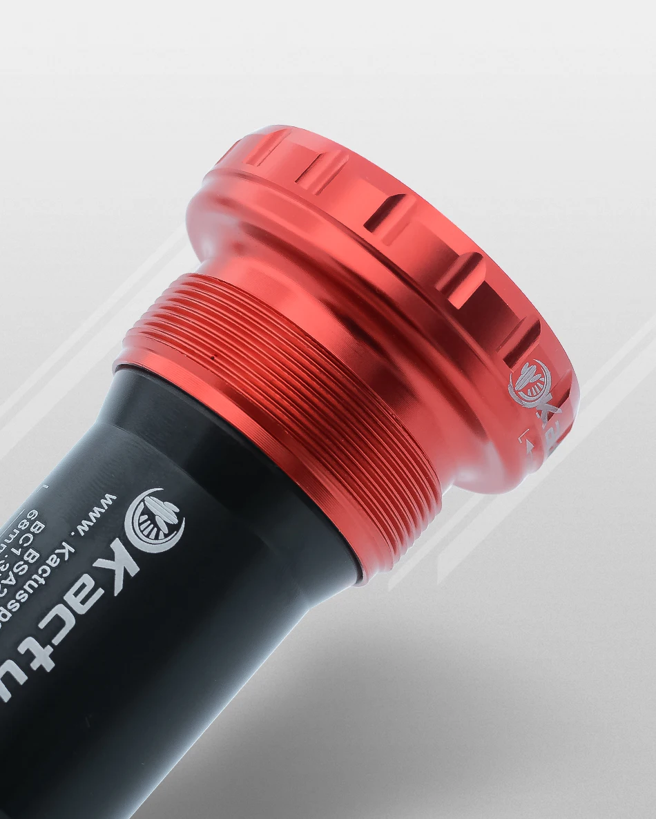 KACTUS Bicycle Bottom Bracket BSA Thread Kit Road MTB Bike Frame 68/73 Axis 24/22 and 29/30mm Fit for Shimano/SRAM GXP Crankset