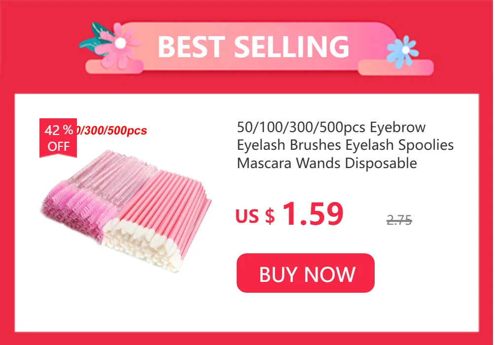 50/100pcs Glue Rings For Eyelash Extension Nail Art Glue Holders Eyelash Pallet Cups For Tattoo Pigment Makeup Tools