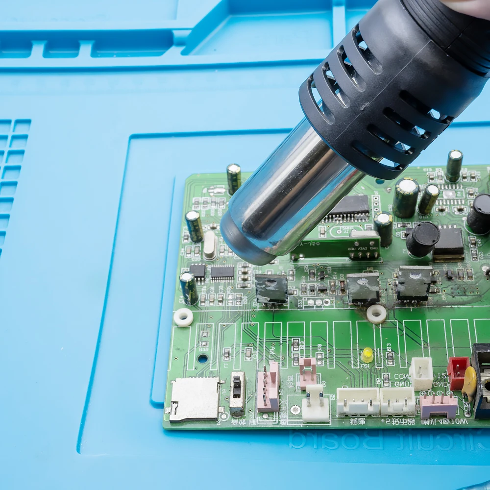 JCD 750W Heat Gun Digital Display Micro Rework Soldering Station Hot Air Gun For Welding Repair Tool Hair Dryer 8858