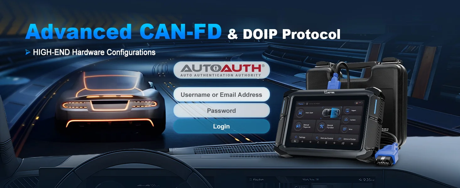 VDIAGTOOL VD70 Lite OBD2 Automotive Scanner Bi-Directional Car Diagnostic Key Tool Programmer with 31+Reset DOIP Free Updates