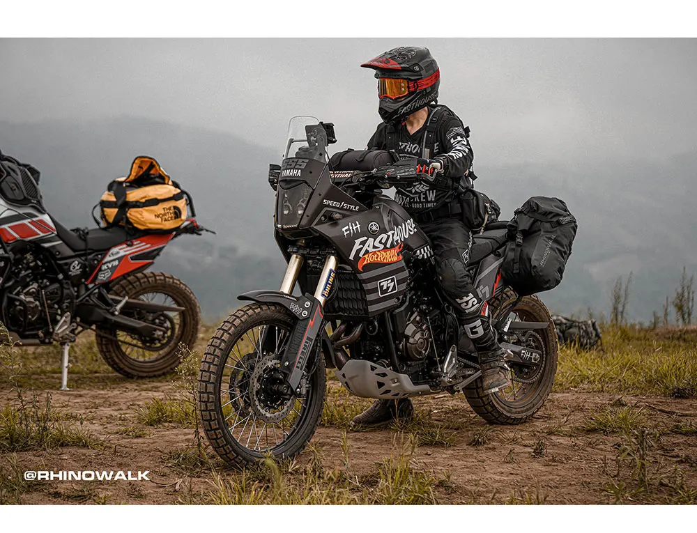 Rhinowalk Motorcycle Bag 100%Waterproof 18L/28L/48L Large Capacity 2 Pcs Universal Fit Motorcycle Pannier Bag Saddle Side Bags