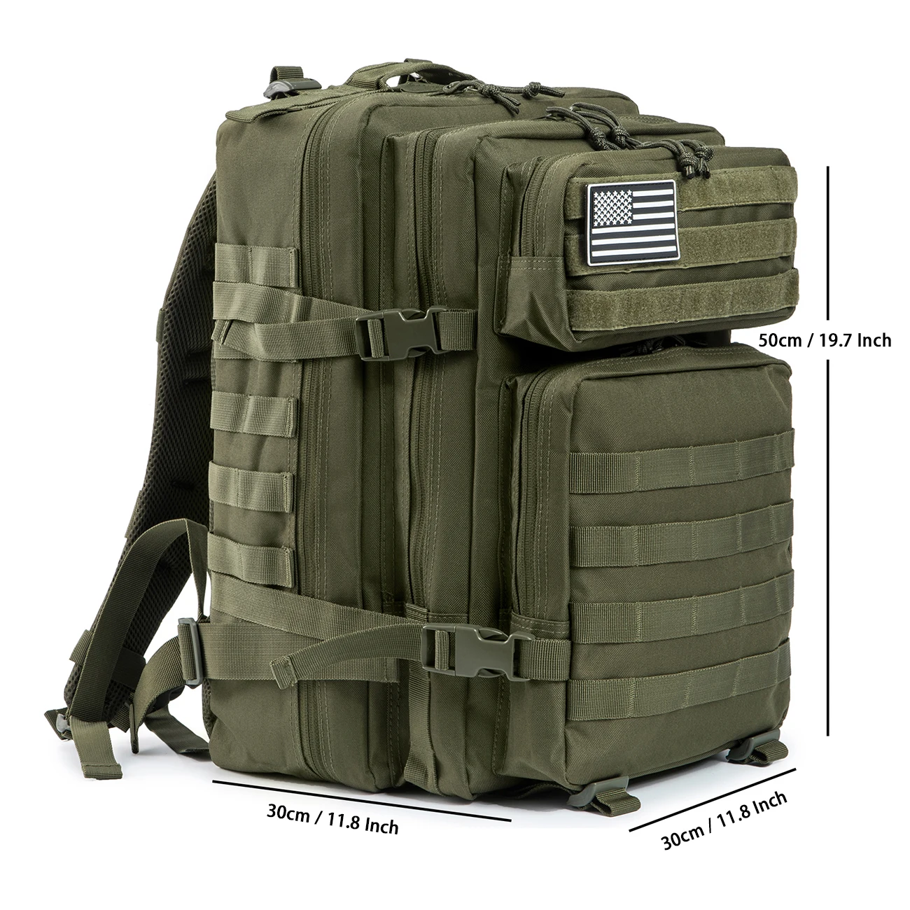 45L Tactical Backpack Large Capacity Outdoor Rucksack 3 Day Fitness Hiking Bag Hiking Camping Gear Backpacks