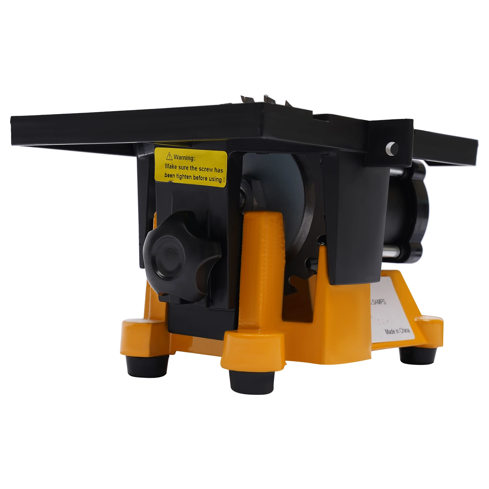 Electric Table Saw Power Tool Metal Wood Cutting Machine Workbench 4500RPM Cut Off Miter Saw 90W for Carpentry Circular Blade