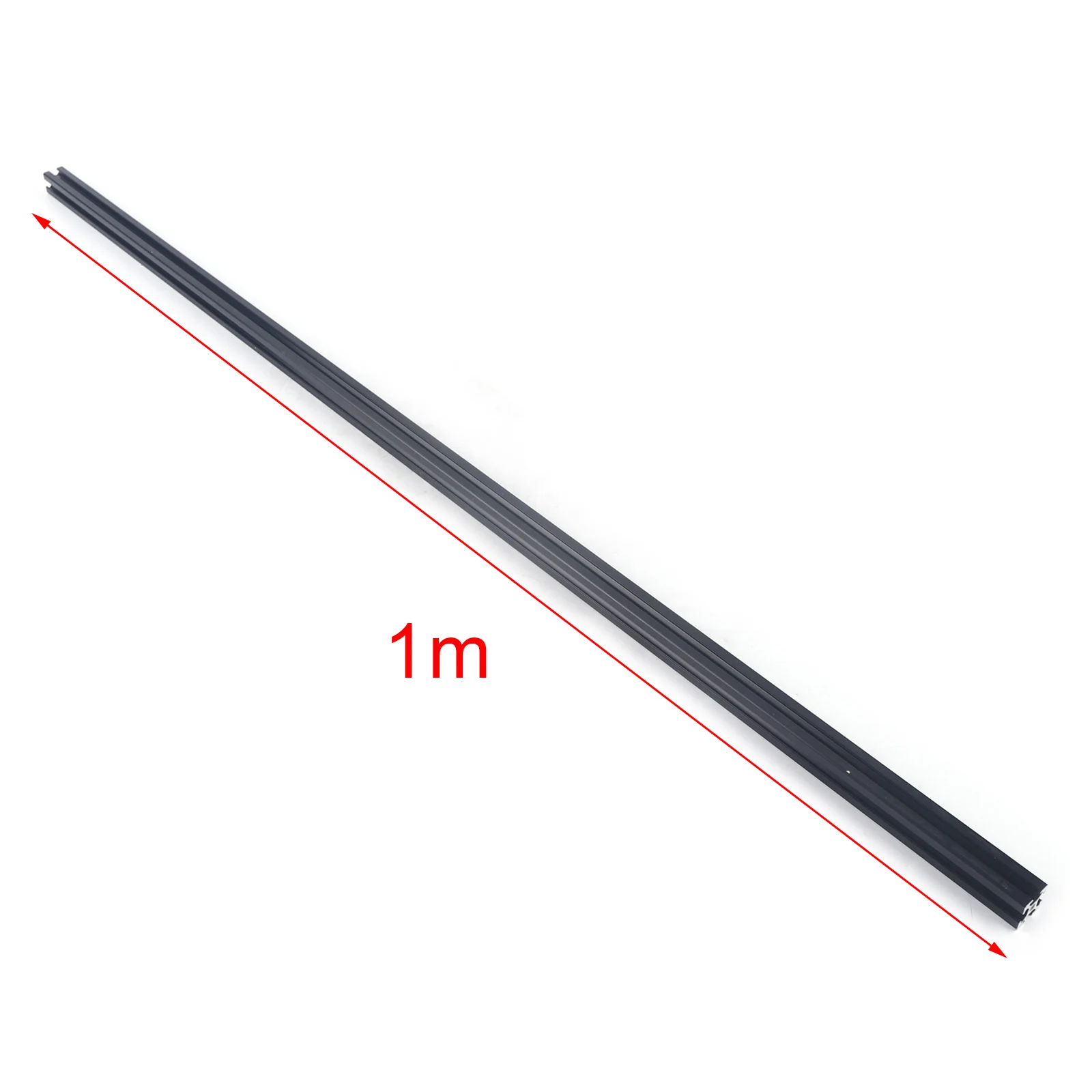 10 PACK 20*20 T-Slot Aluminum Extrusion CNC 3D Printer 1m 39.5'' Long Extruded Piece Black