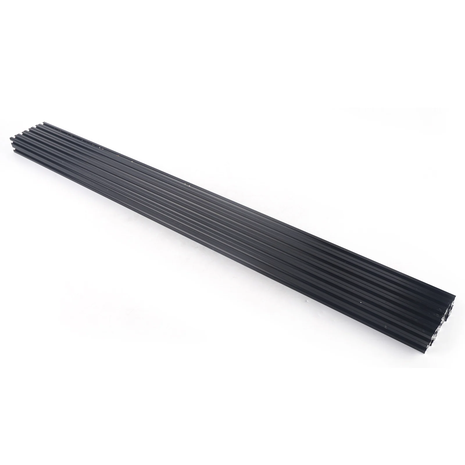 10 PACK 20*20 T-Slot Aluminum Extrusion CNC 3D Printer 1m 39.5'' Long Extruded Piece Black