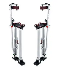VEVOR 24"-40" Drywall Stilts Professional Aluminum lastering Stilt Ladder Adjustable Plastering Stilts Paint Tool Stage Props