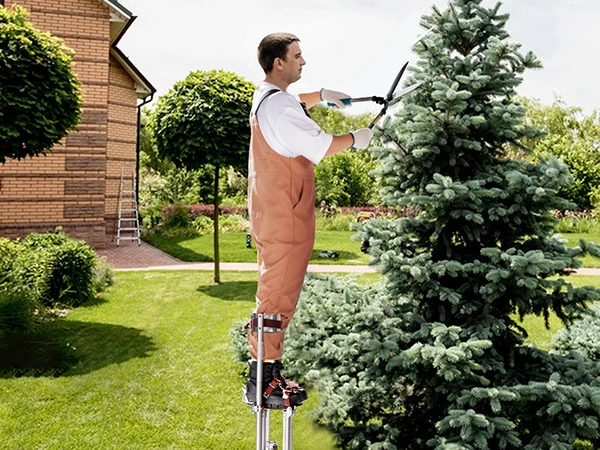VEVOR 24"-40" Drywall Stilts Professional Aluminum lastering Stilt Ladder Adjustable Plastering Stilts Paint Tool Stage Props
