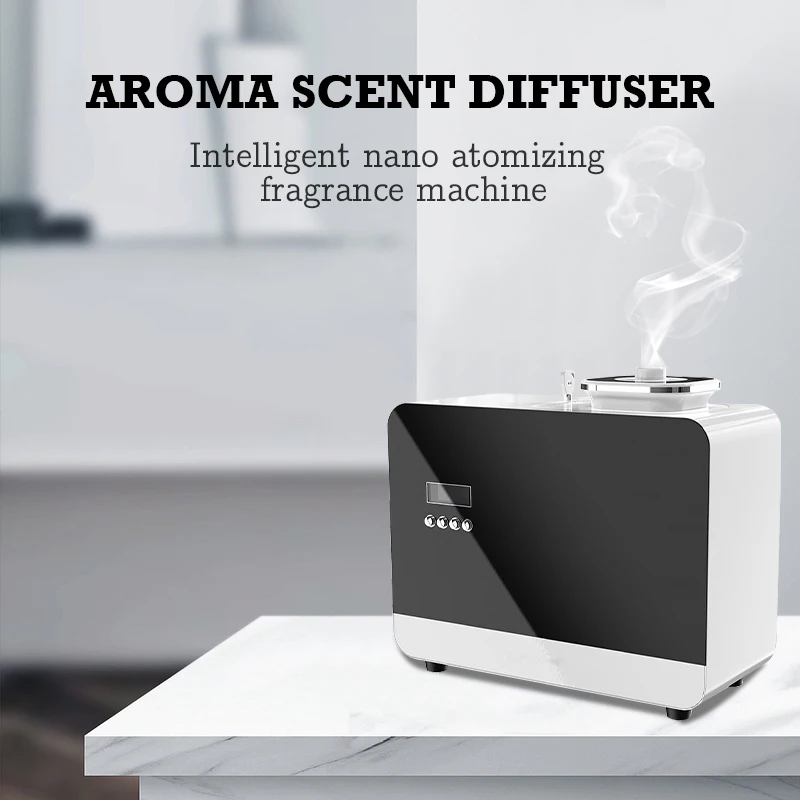 30000 Feet Namste Aroma Diffuser Perfume Home Fragrance 800ML Capacity Essential Oil Air Purifier Metal Body 14W Power HVAC