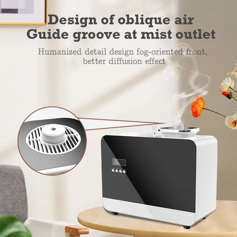 30000 Feet Namste Aroma Diffuser Perfume Home Fragrance 800ML Capacity Essential Oil Air Purifier Metal Body 14W Power HVAC