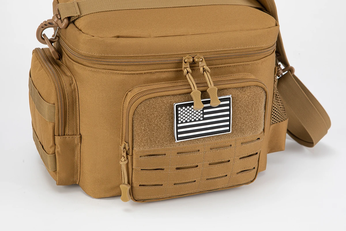 Men's Tactical Lunch Box Heavy Duty Work Lunch Bag Leak Proof Insulated Durable Insulated Lunch Box for Office, Outdoor Activiti