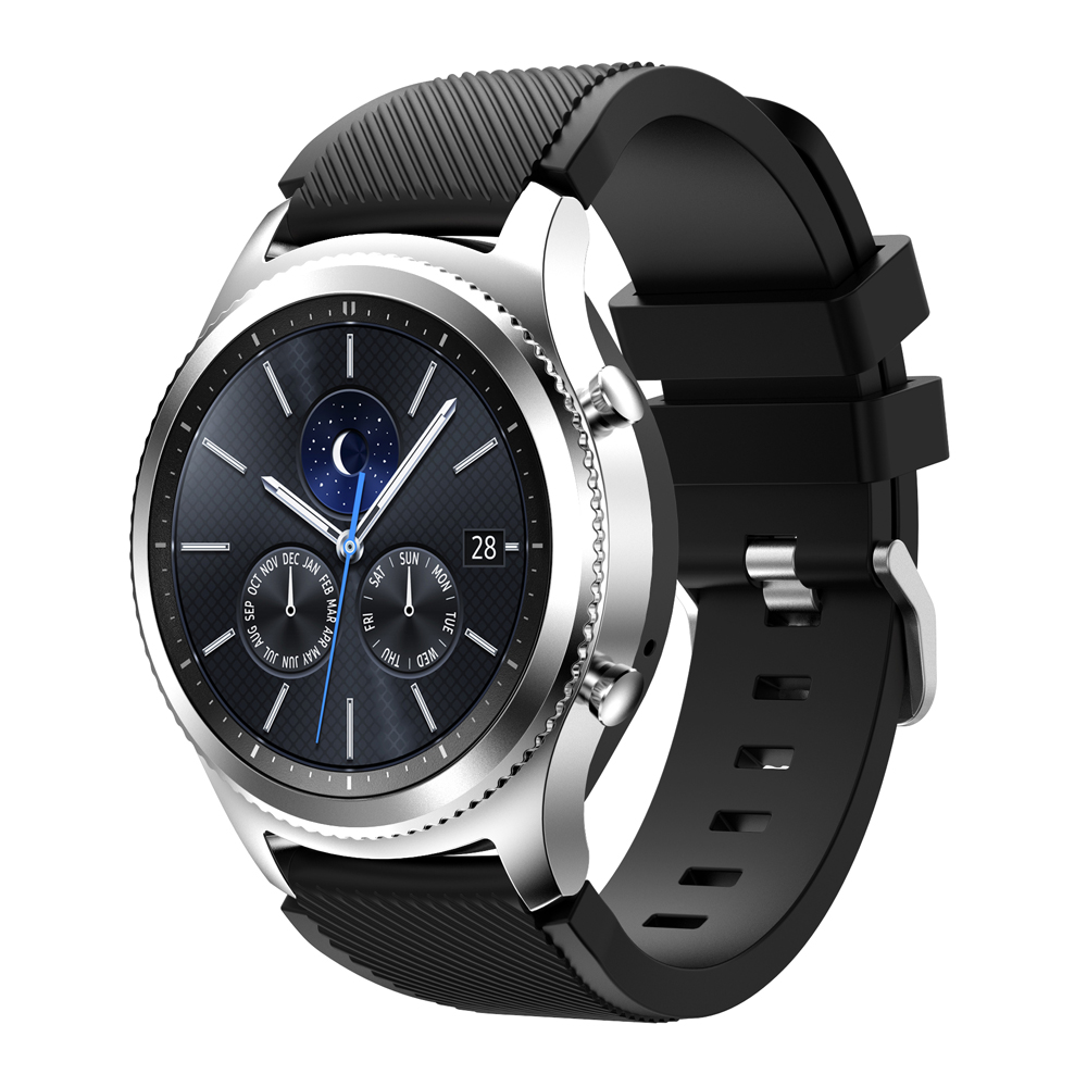 22mm soft silicone strap For samsung Galaxy wtch 3 46mm Gear S3 Huawei watch GT GT2 46mm comfortable strap for Amazfirt GTR 47mm