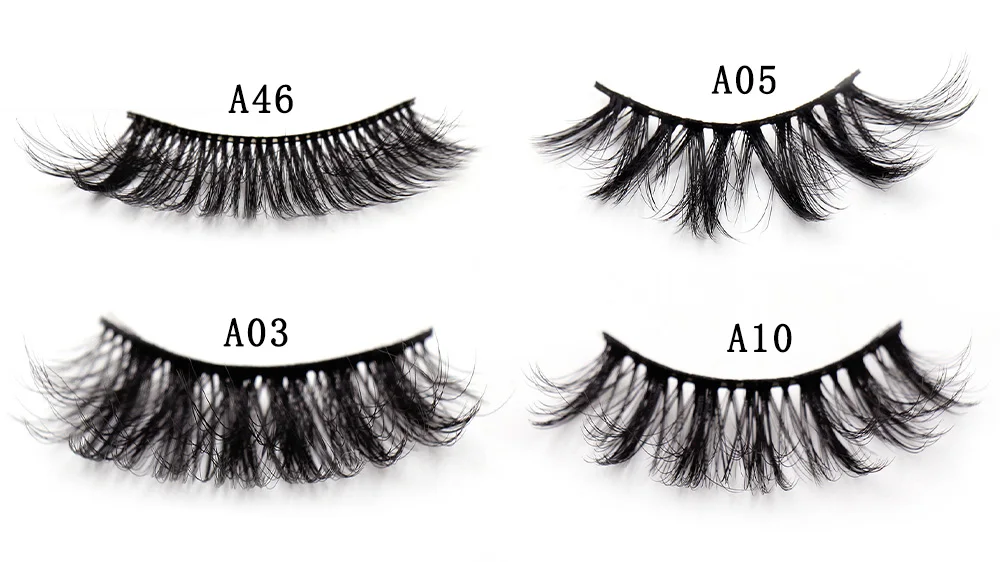 Eyelashes 5/10/16 Pairs 3D Faux Mink Lashes Natural False Eyelashes Reusable Dramatic Volume Lashes Makeup Eyelash Extension