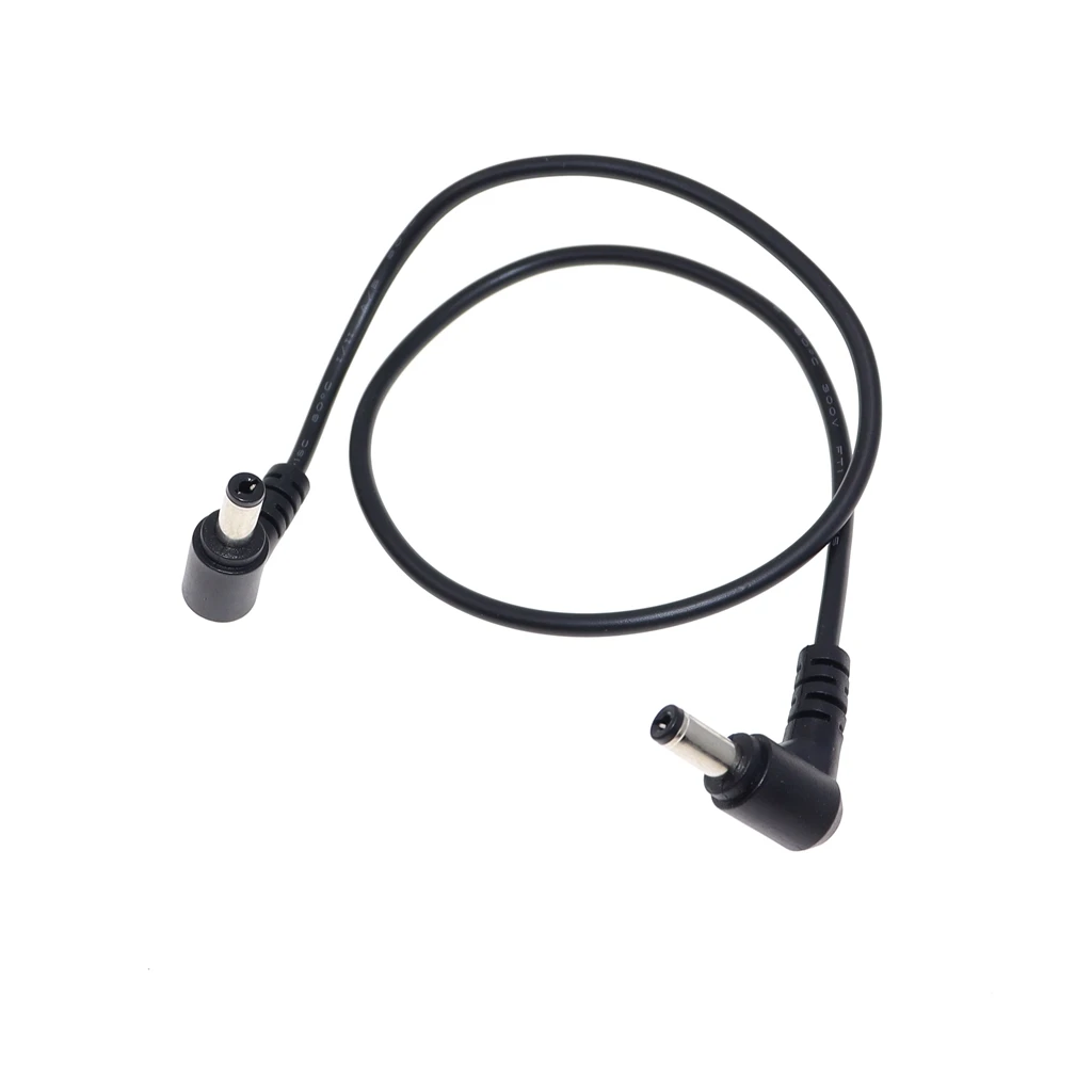 DC Power Plug L-shaped 5.5X2.1mm / 5.5*2.1 male 90 Right Angle Jack with Cord Connector Cable 22AWG