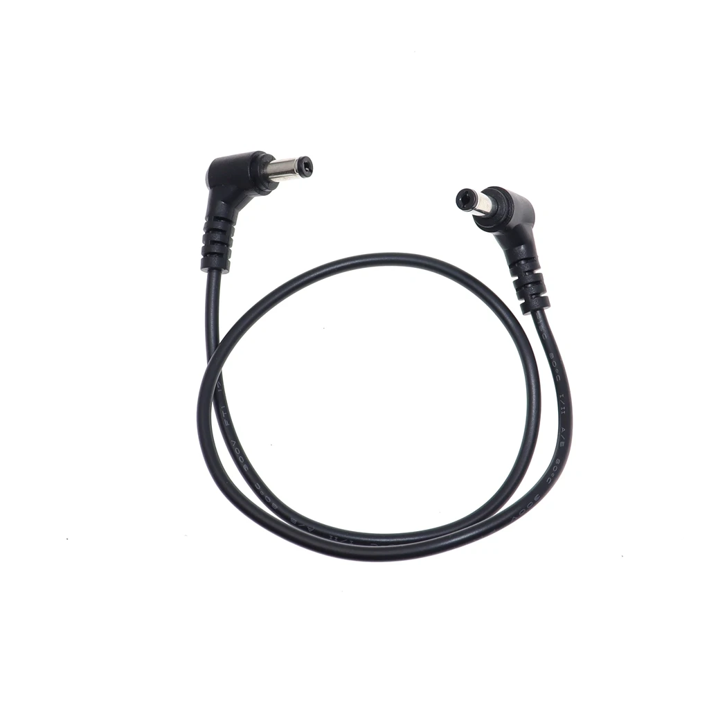 DC Power Plug L-shaped 5.5X2.1mm / 5.5*2.1 male 90 Right Angle Jack with Cord Connector Cable 22AWG