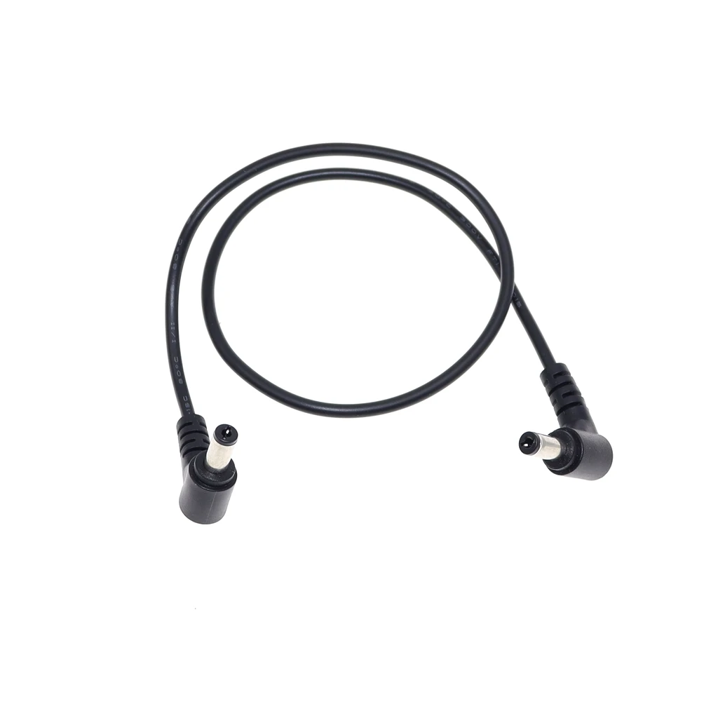 DC Power Plug L-shaped 5.5X2.1mm / 5.5*2.1 male 90 Right Angle Jack with Cord Connector Cable 22AWG