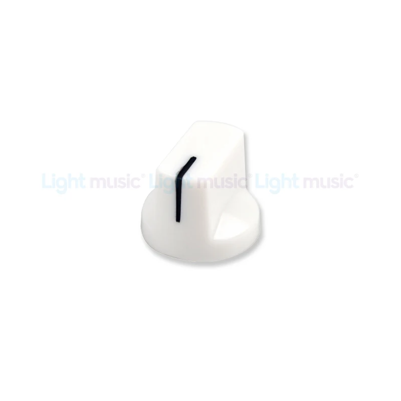 6Pcs Multi Color Flet Head Guitar Pedal Knob Electric Guitar Pot Potentiometer Knobs Guitar Accessories