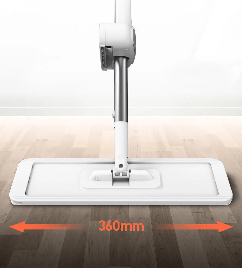 Mmagic Mop for Wash Floor Mop Cleaner Cleaning Flat Spin Mop Bucket Floor House Cleaning Easy Home Cleaning 360° Rotation With