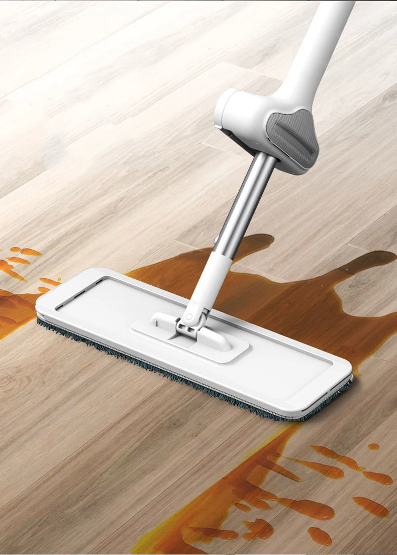 Mmagic Mop for Wash Floor Mop Cleaner Cleaning Flat Spin Mop Bucket Floor House Cleaning Easy Home Cleaning 360° Rotation With