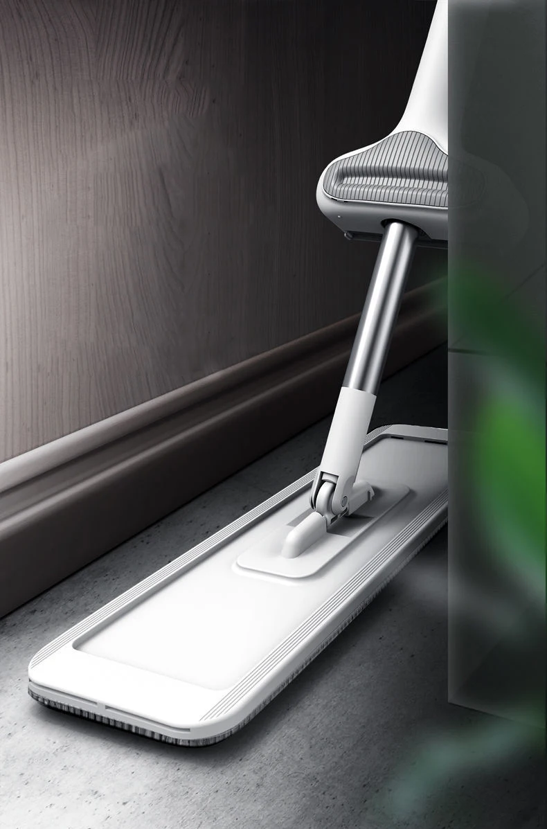 Mmagic Mop for Wash Floor Mop Cleaner Cleaning Flat Spin Mop Bucket Floor House Cleaning Easy Home Cleaning 360° Rotation With