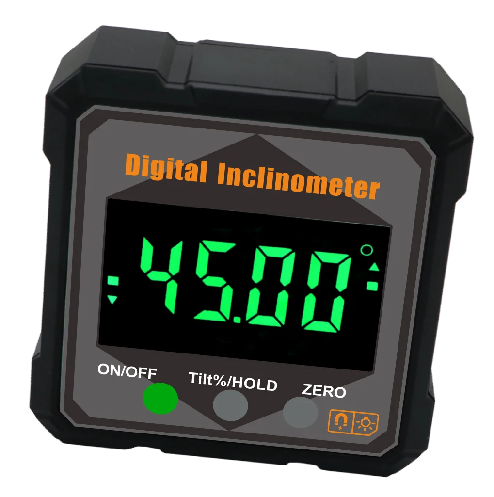 ETOPOO Digital Electronic Level Digital Angle Fnder 4*90 ° Magnetic Inclinometer Protractor Precision Level Box for Woodworking