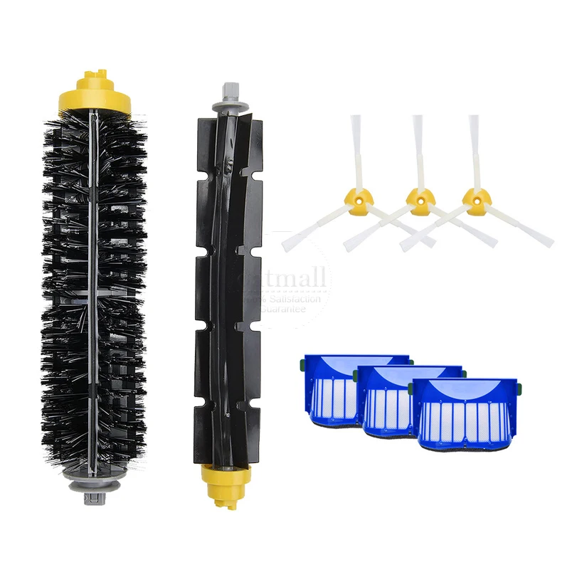For iRobot Roomba 675 650 690 600 Series Accessories Spare Parts Vacuum Cleaner Replacement Kit Bristle Side Brush HEPA FILTER