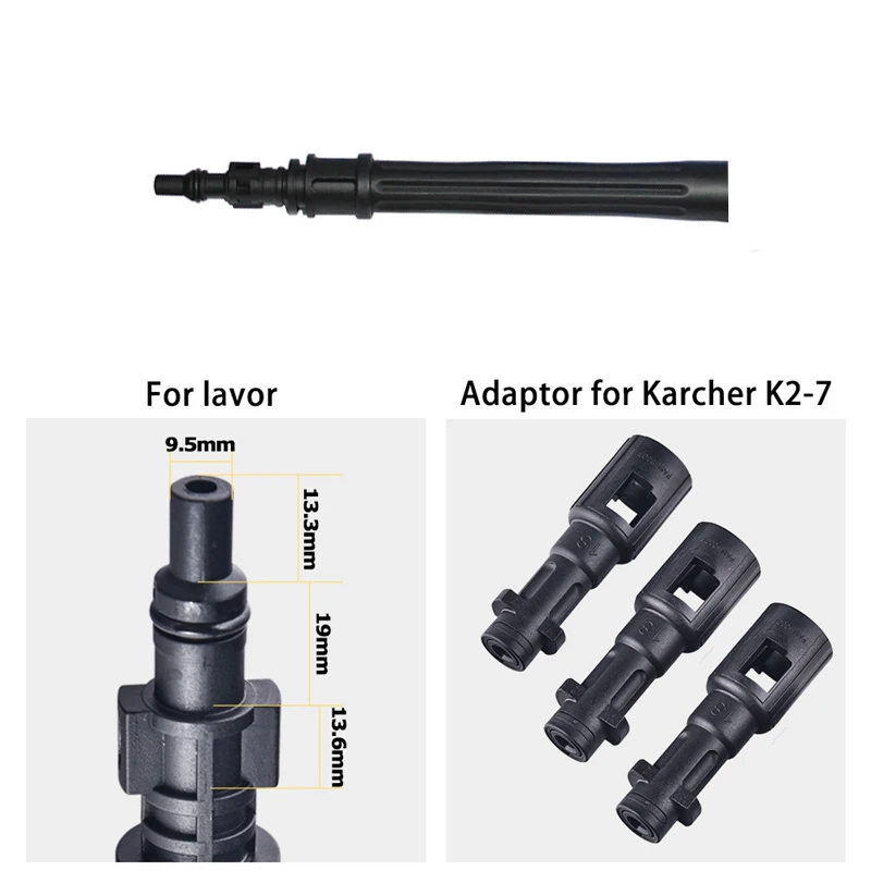 For Karcher K2 K3 K4 K5 K6 K7/Lavor pressure washer Cleaning brush for washing machine washing bucket tornado for car cleaning