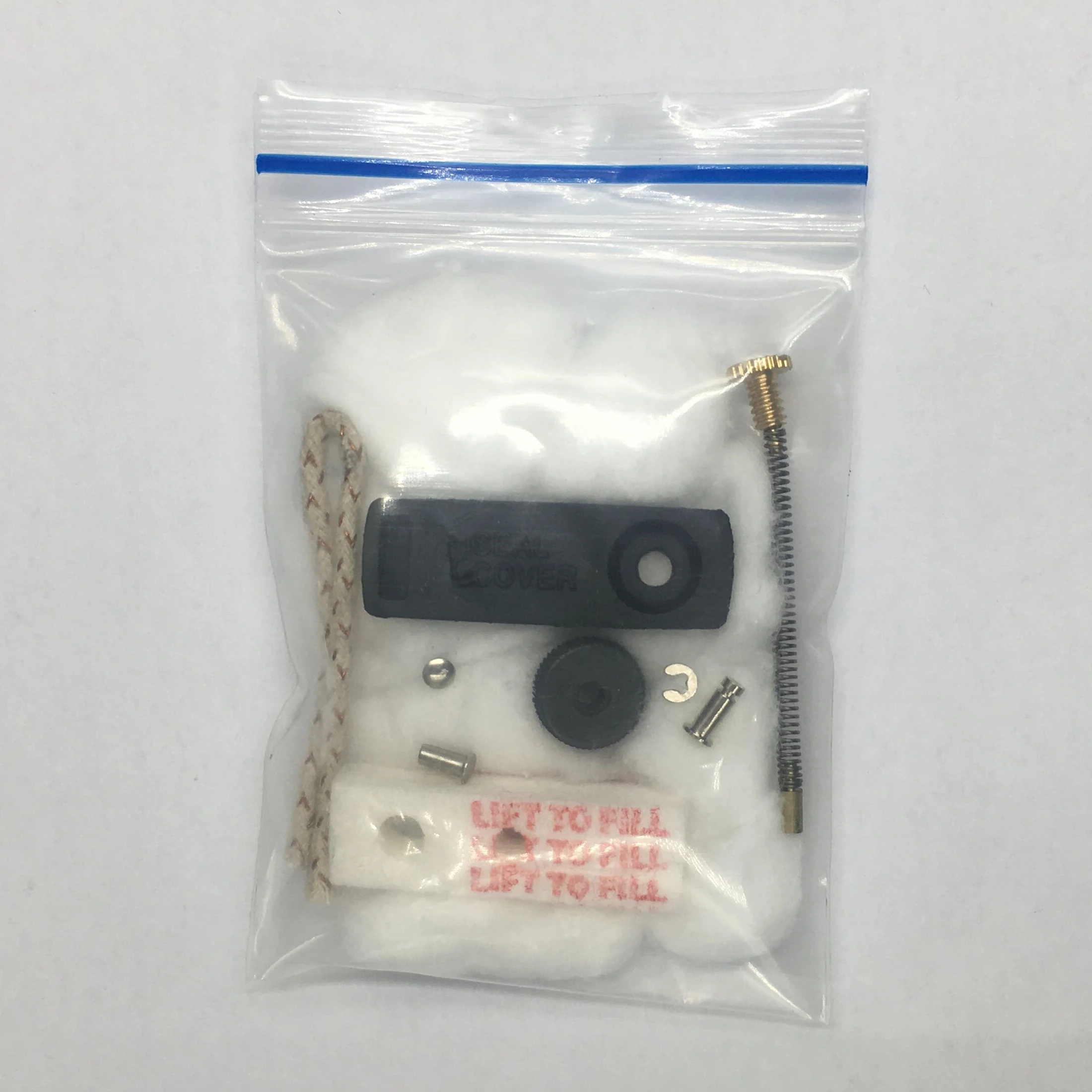 15pcs/Set Complete Variety Universal Repair Wick Cotton Felt Steel Wheel Rivet Spring Kit For Zippo Lighter Replace Accessories