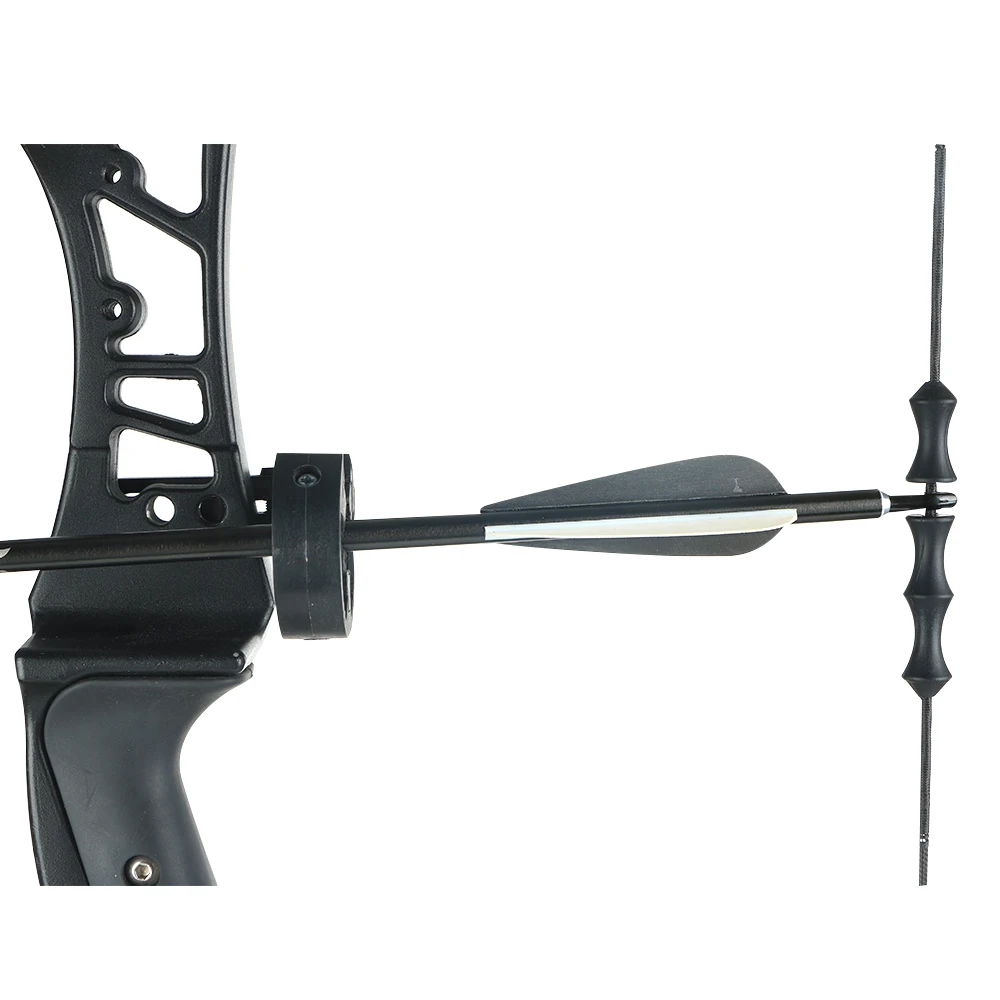 Archery Bow String Silencer Stabilizer Silicon Finger Protector for Compound Bow/Recurve Longbow Hunting Archery Target Shooting