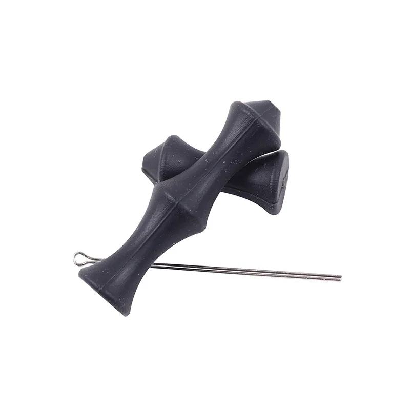 Archery Bow String Silencer Stabilizer Silicon Finger Protector for Compound Bow/Recurve Longbow Hunting Archery Target Shooting