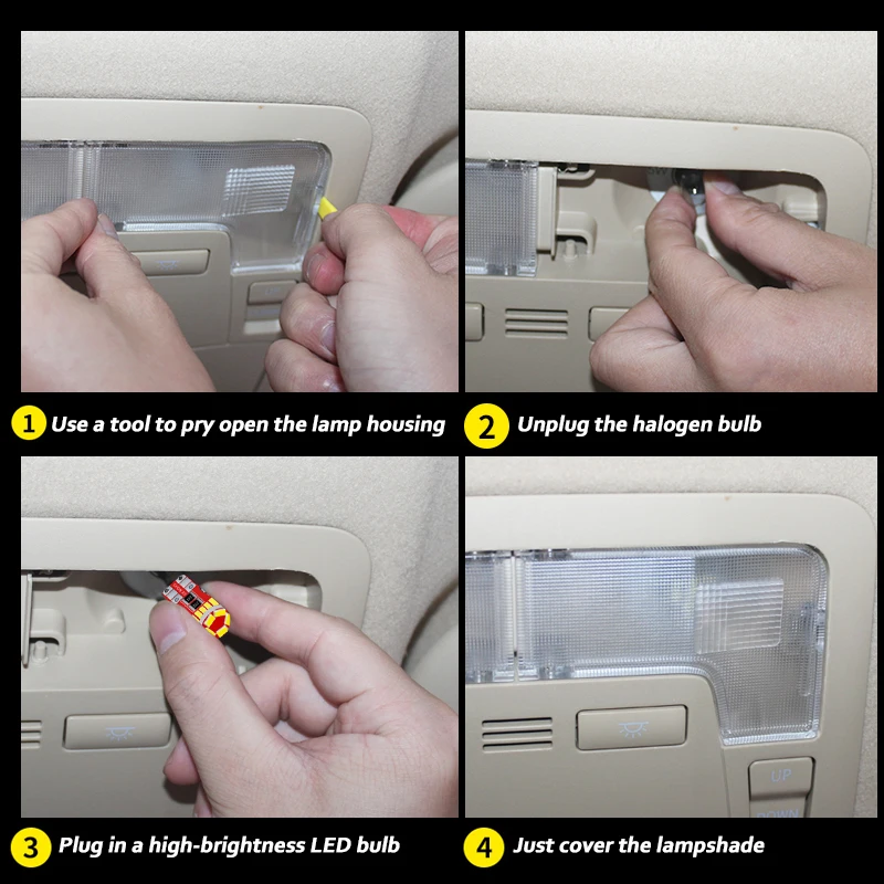 MDNG Canbus Car Bulbs LED Interior Dome Door Light Kit For Mercedes Benz C E S M Class W202 W203 W204 W210 W211 W212 W220 W221