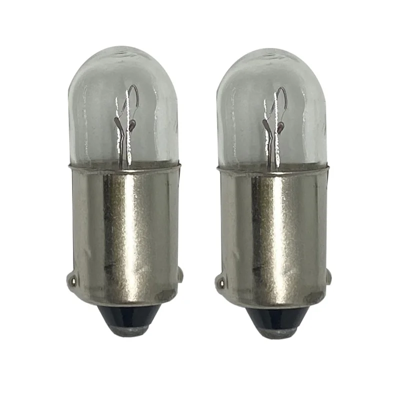 10pcs T4W T8.5 Ba9s 12V 4W Original Turn Signal Parking Lights Clearance Lamps Reverse Bulbs Car Halogen Bulb