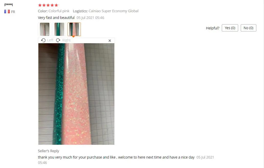 Glitter Heat Transfer Vinyl Iron On, HTV Vinyl for Shirts, Easy to Cut & Weed for Heat Vinyl Design, HTV Vinyl Roll