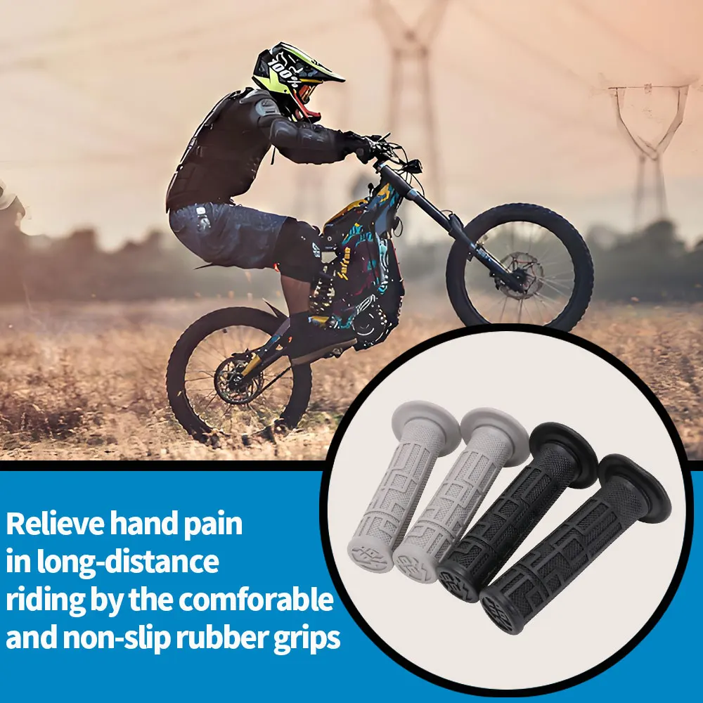Motorcycle Rubber Handlebar Grip Brake Handle Grips Cover For Sur-Ron Surron Sur RON Lightbee Light Bee S X Electric Off-Road