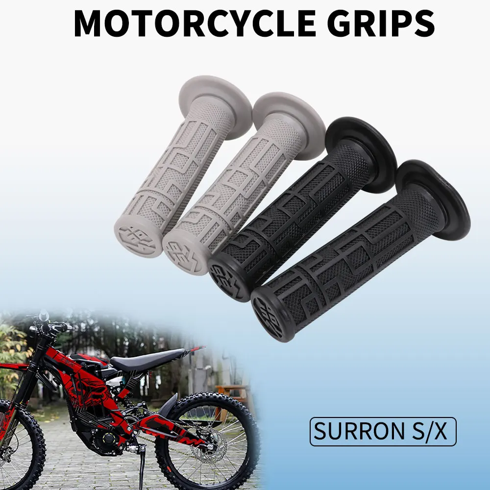 Motorcycle Rubber Handlebar Grip Brake Handle Grips Cover For Sur-Ron Surron Sur RON Lightbee Light Bee S X Electric Off-Road
