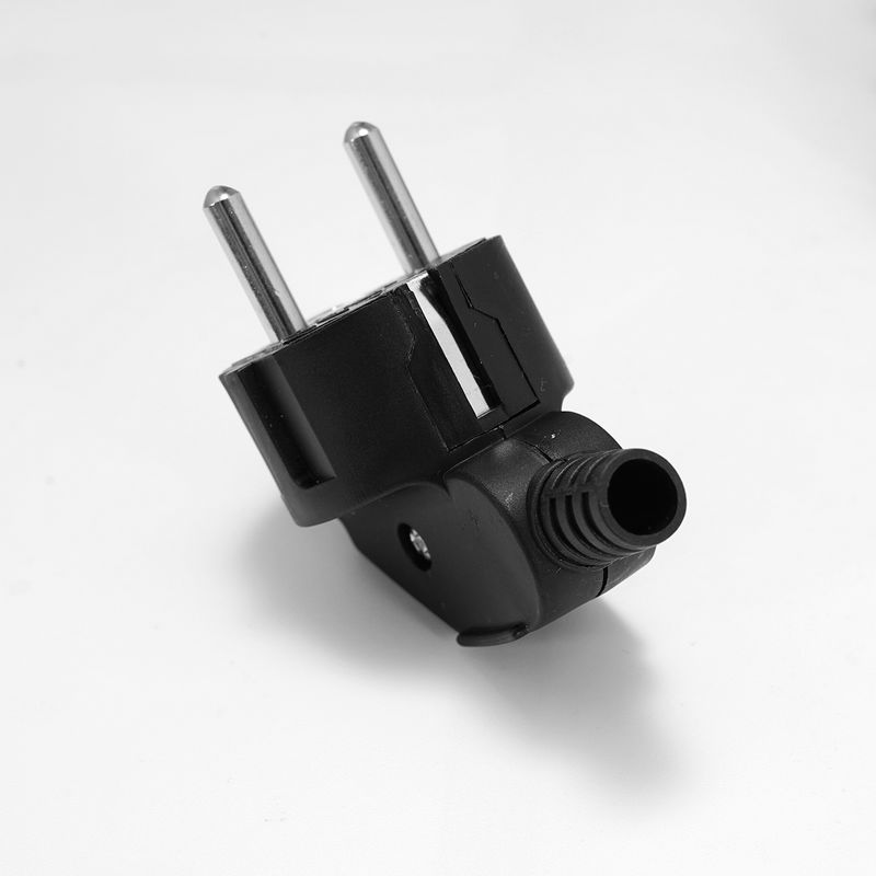 EU Plug Adapter Replacement 16A Male France Korea Germany Plug AC Outlets Rewireable Schuko Euro Wall Socket For Power Cable