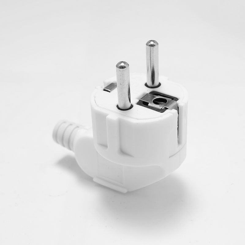 EU Plug Adapter Replacement 16A Male France Korea Germany Plug AC Outlets Rewireable Schuko Euro Wall Socket For Power Cable