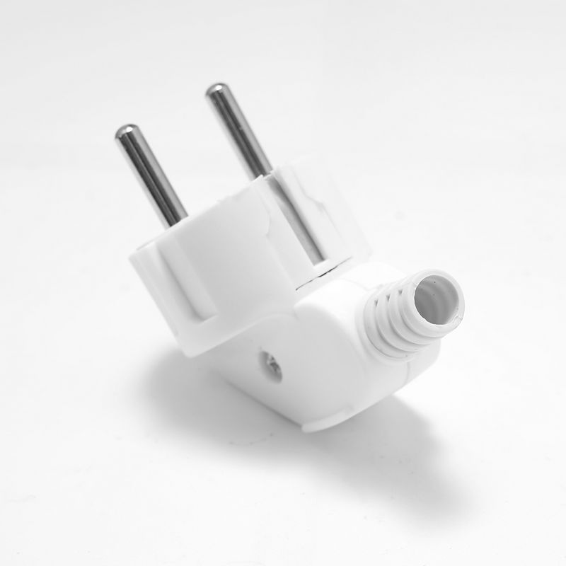 EU Plug Adapter Replacement 16A Male France Korea Germany Plug AC Outlets Rewireable Schuko Euro Wall Socket For Power Cable